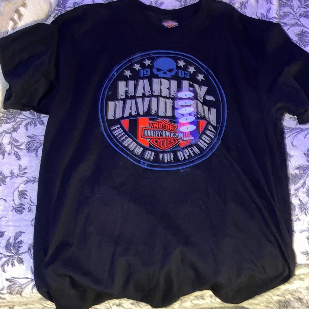 NWT Harley Davidson Woodstock T Shirt